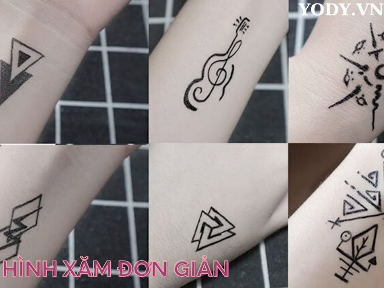 Hình Xăm Dễ Vẽ: Những Mẫu Thiết Kế Đơn Giản, Dễ Thực Hiện Gallery 1