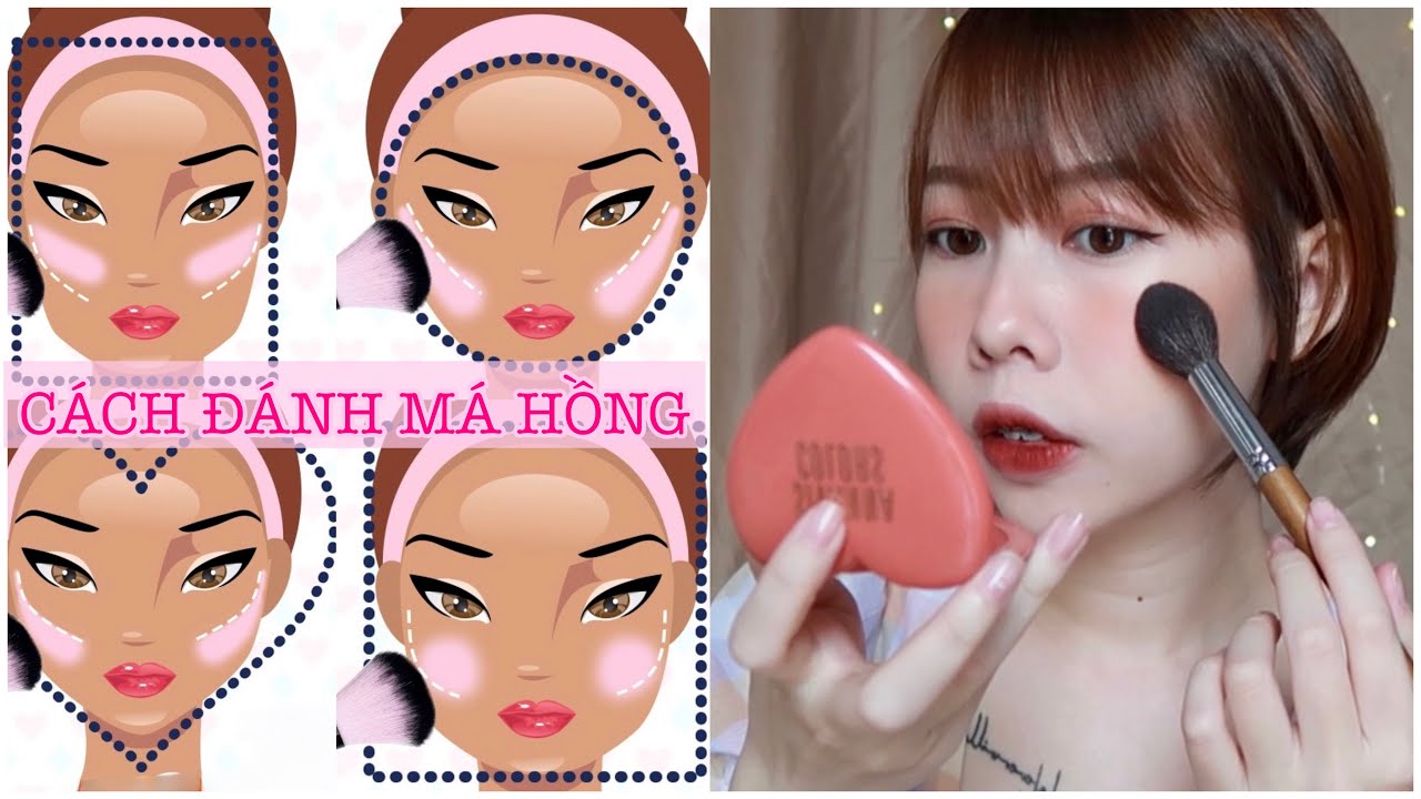Cách đánh má hồng cho mặt gầy Gallery 1