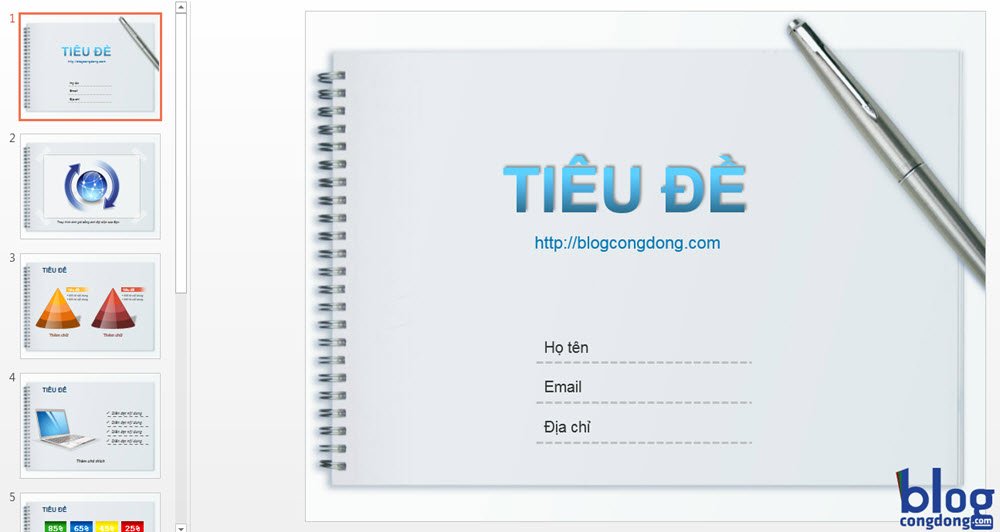 Bài Powerpoint Thuyết Trình Mẫu: Hướng dẫn chi tiết và ví dụ minh họa Gallery 1