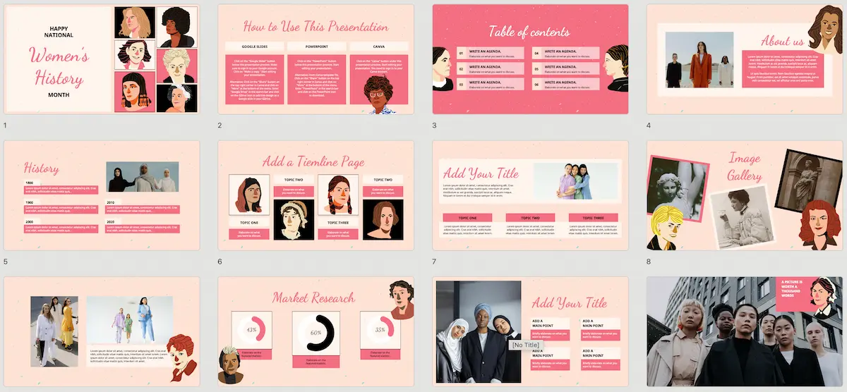 Mẫu Powerpoint Thuyết Trình Nhóm Dễ Thương Gallery 1