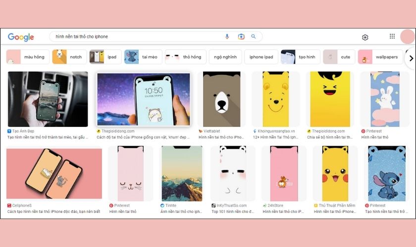 Tạo Hình Nền Tai Thỏ Dễ Thương và Độc Đáo Gallery 1