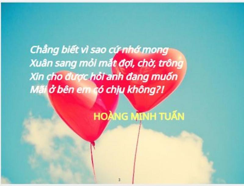 Thơ Tặng Người Yêu: Những Bài Thơ Hay và Ý Nghĩa Nhất Gallery 1