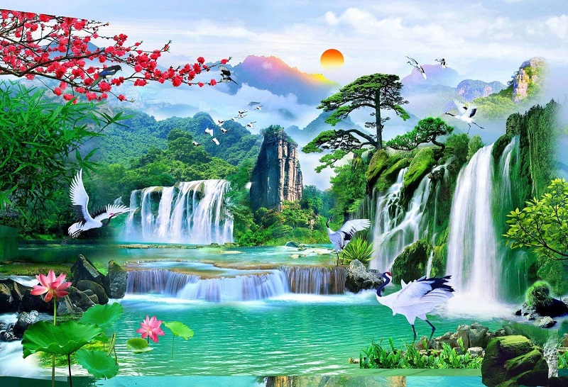 Tranh Vẽ Cảnh Thiên Nhiên: Nguồn Cảm Hứng Vô Tận Từ Thiên Nhiên Gallery 2