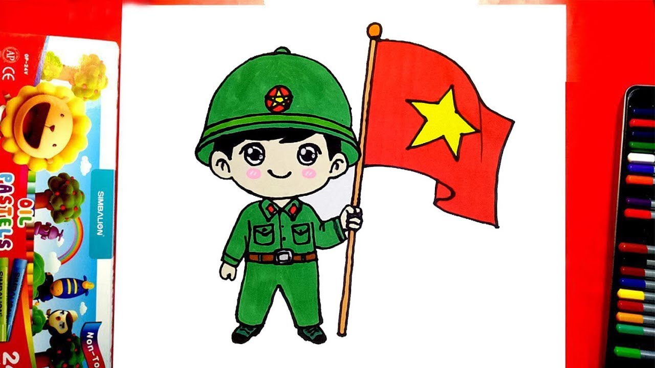 Chú Bộ Đội Vẽ