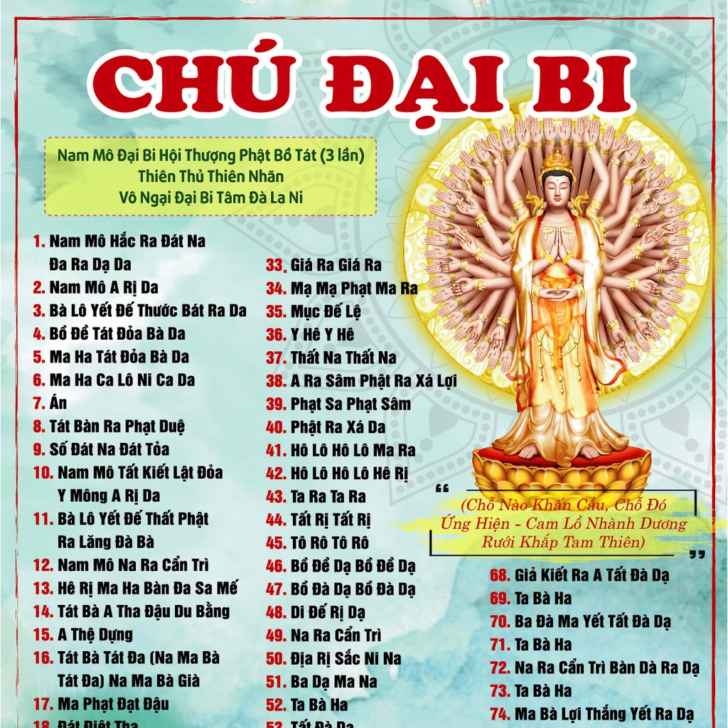 Chú Đại Bi Làng Ta