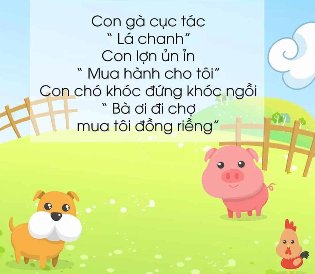 Bài Vè Cho Trẻ Mầm Non - Tuyển Tập Hay Nhất Gallery 1