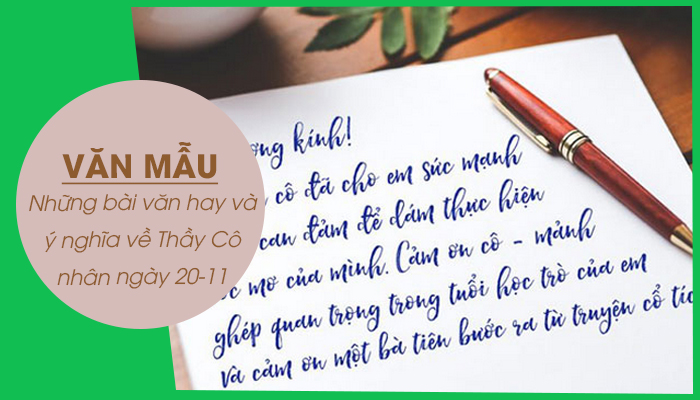 Văn Xuôi 20/11: Những Lời Tri Ân Thầy Cô Gallery 1