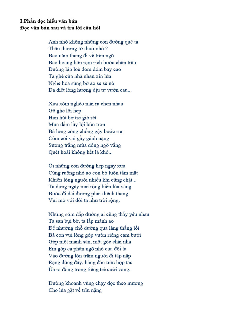 Phân tích bài thơ Những con đường Gallery 1
