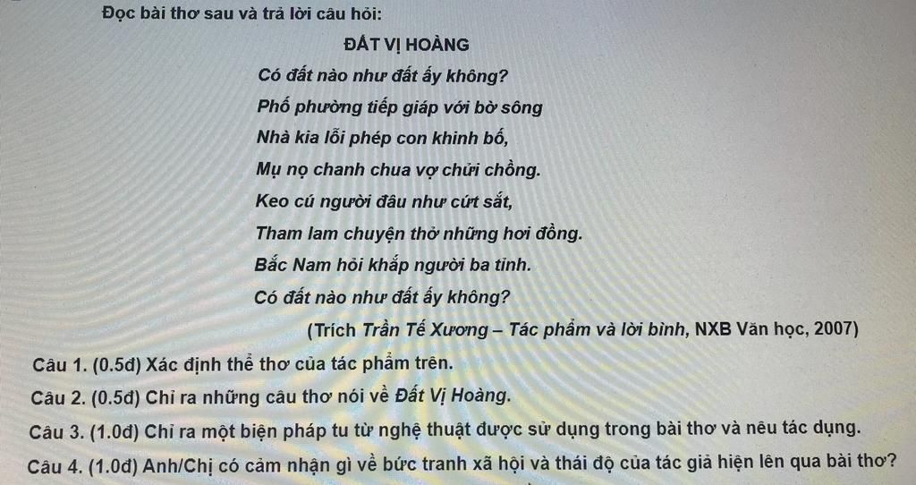 Phân tích bài Đất Vị Hoàng Gallery 1