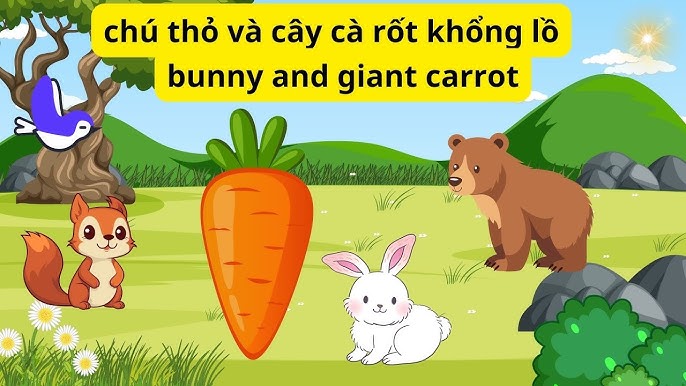Chuyện thiếu nhi ngắn về chú thỏ và củ cà rốt khổng lồ Gallery 1