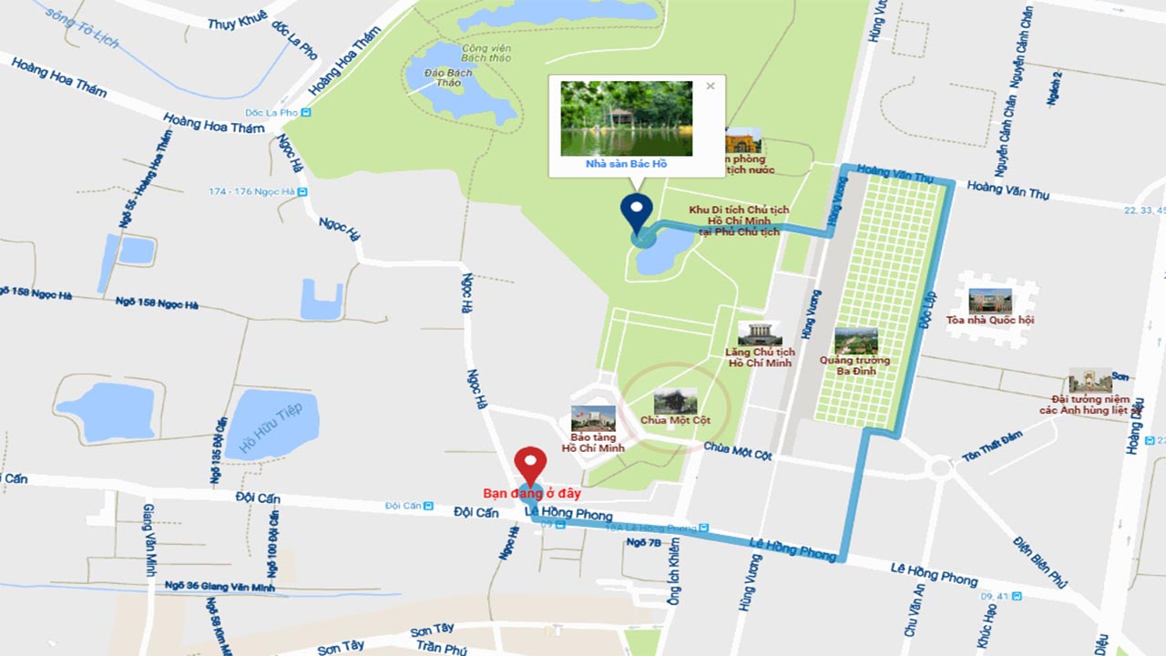 Chùa Một Cột ở đâu?