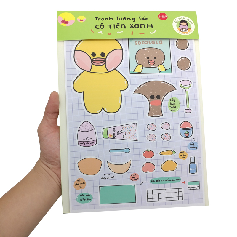 Cách Vẽ Bé Tèo Cô Tiên Xanh Gallery 1