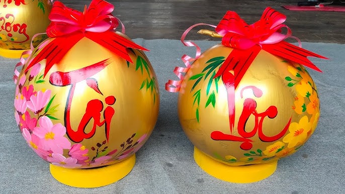 Cách Vẽ Dừa Chưng Tết Gallery 1