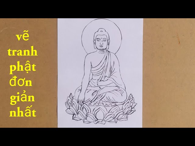 Cách Vẽ Phật Đơn Giản Gallery 1