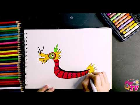 Cách Vẽ Thuyền Rồng Đơn Giản Gallery 1