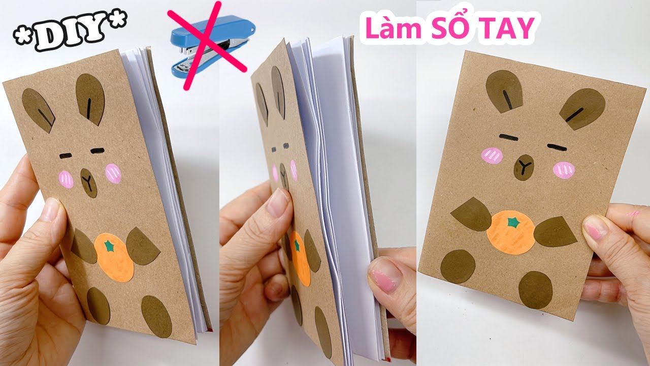 Cách Làm Vở Từ Giấy Thừa Gallery 1
