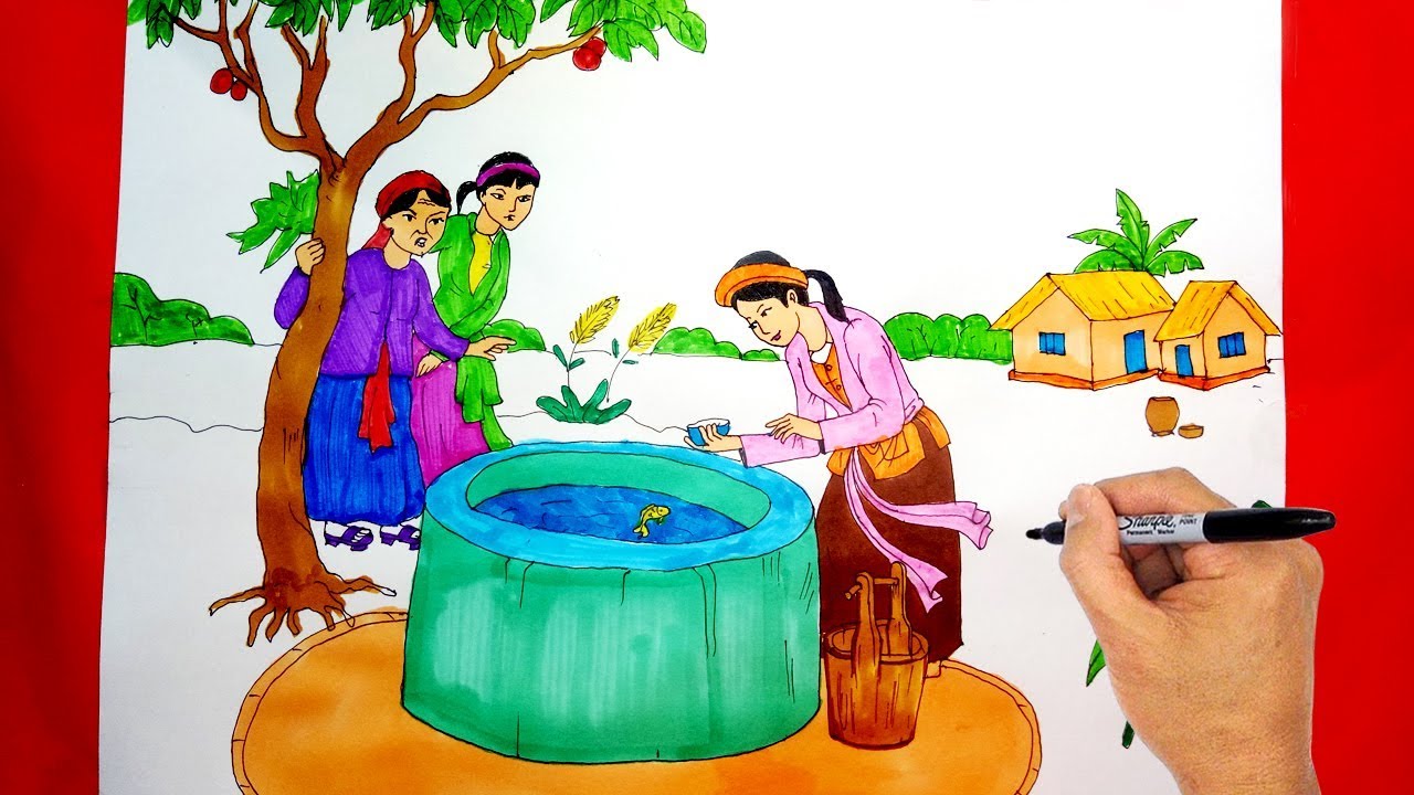 Cách Vẽ Tấm Cám Gallery 1