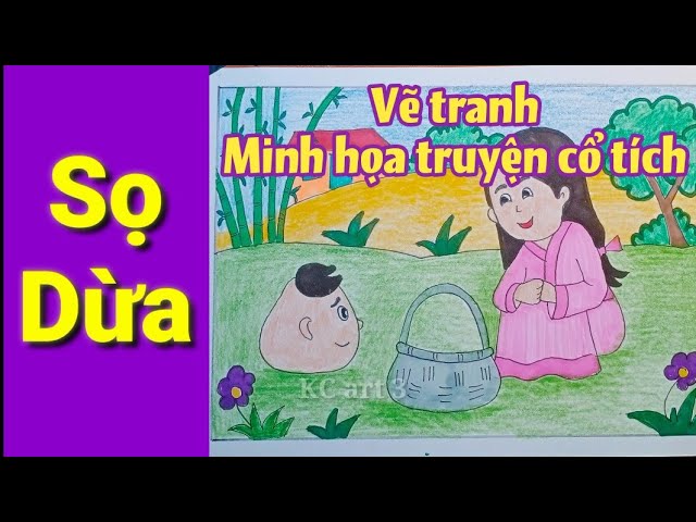 Vẽ Truyện Cổ Tích Lớp 8: Sọ Dừa Gallery 1