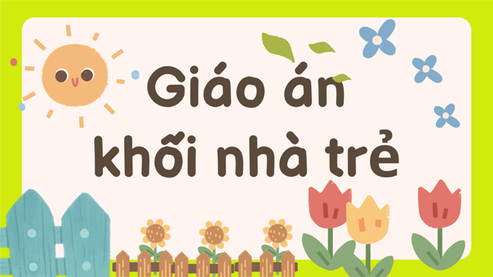 Giáo án dạy hát Cháu đi mẫu giáo Gallery 2