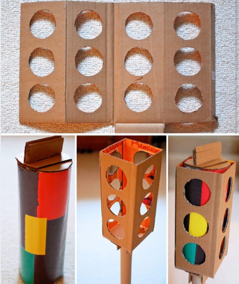 Cách làm đồ chơi bằng giấy carton Gallery 1
