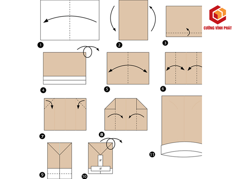 Cách Làm Túi Giấy Đựng Quà Tặng Lớp 6 Gallery 1