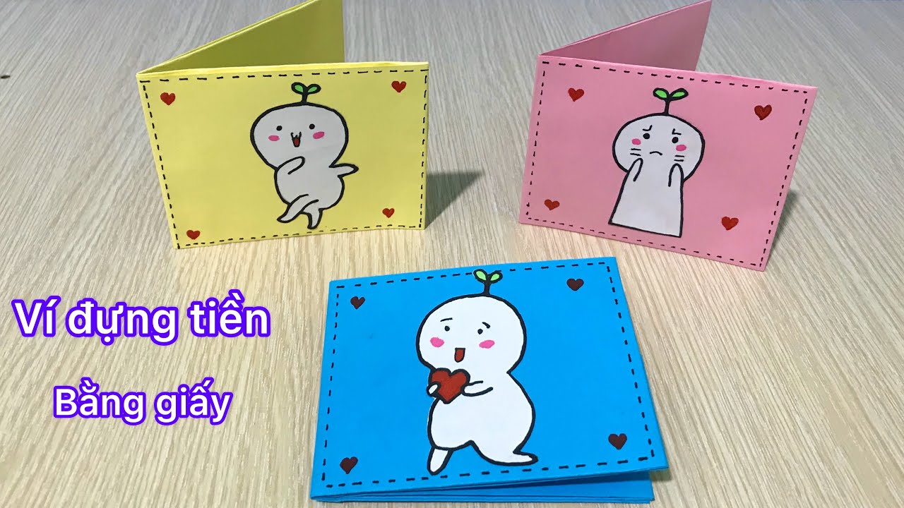 Cách Làm Ví Bằng Giấy Lớp 2 Gallery 1