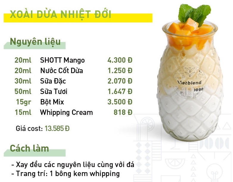 Cách Xay Sinh Tố Xoài Gallery 1