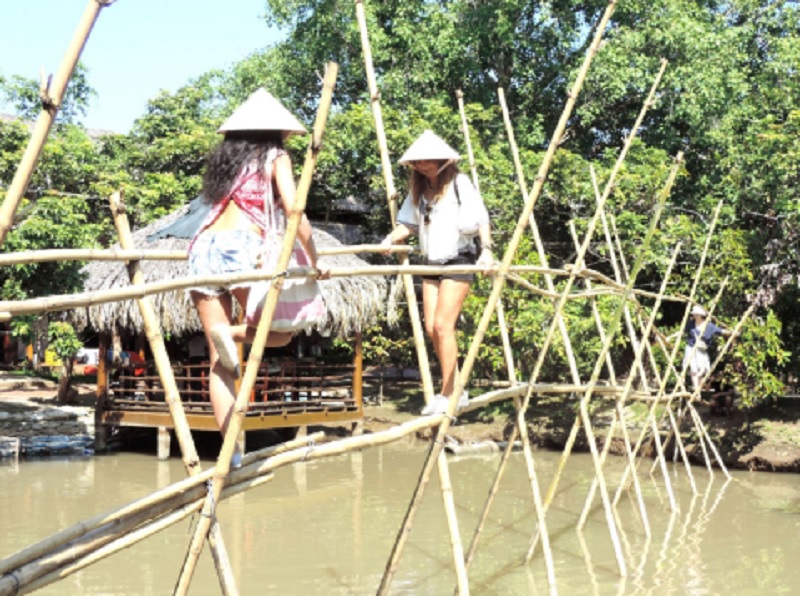 Cách Làm Cầu Khỉ Bằng Tre Gallery 1