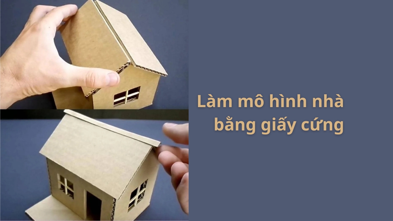Mô Hình Nhà Bằng Giấy Bìa: Hướng Dẫn Chi Tiết, Ý Tưởng Sáng Tạo Gallery 1