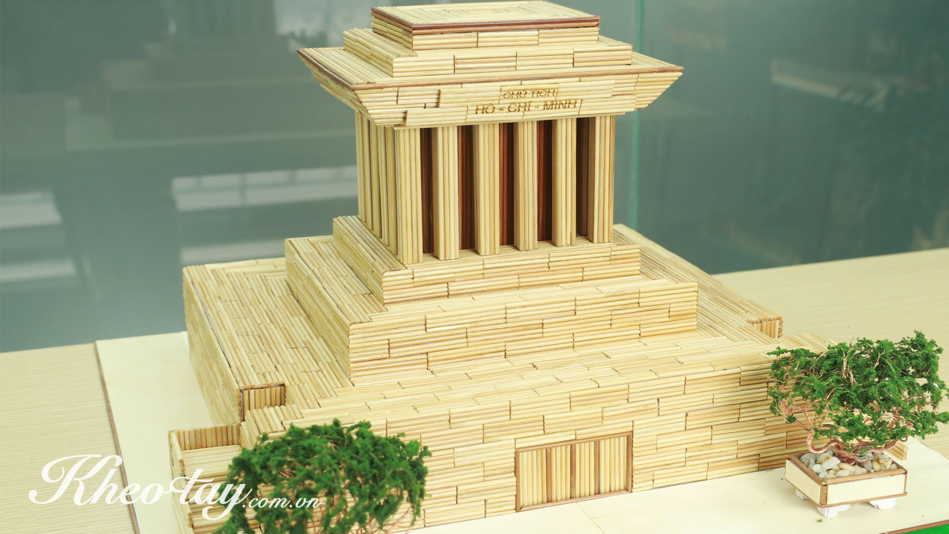 Cách Làm Lăng Bác Hồ Bằng Xốp Gallery 1
