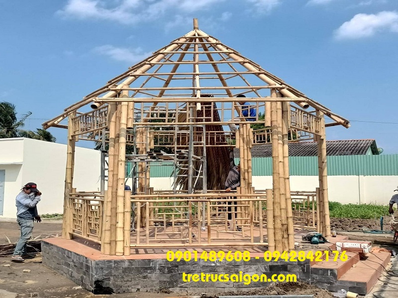 Cách Làm Nhà Chòi Bằng Tre Gallery 1