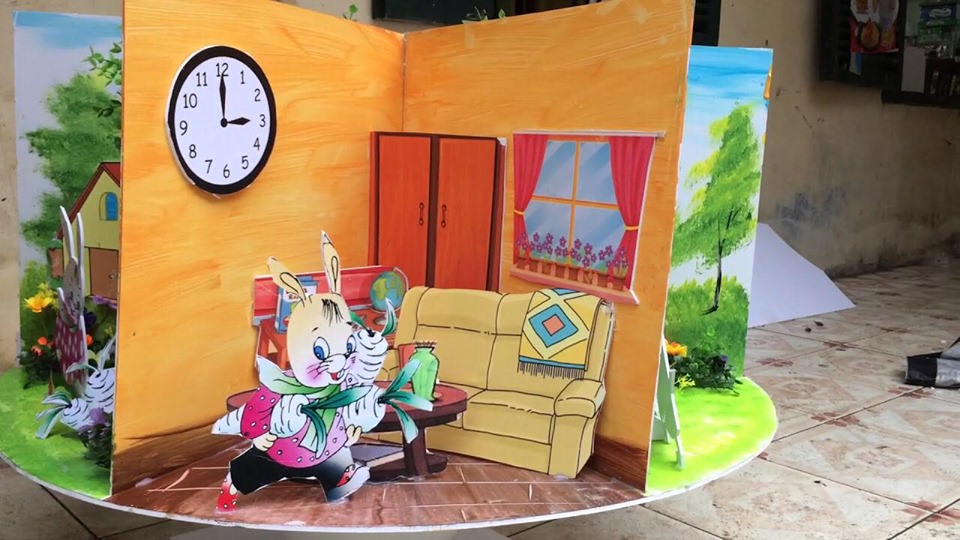 Cách Làm Sa Bàn Xoay Kể Chuyện Mầm Non Gallery 1