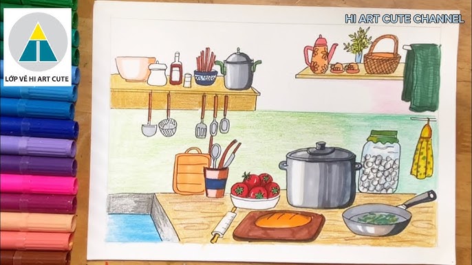 Cách Vẽ Đầu Bếp Đơn Giản Gallery 1