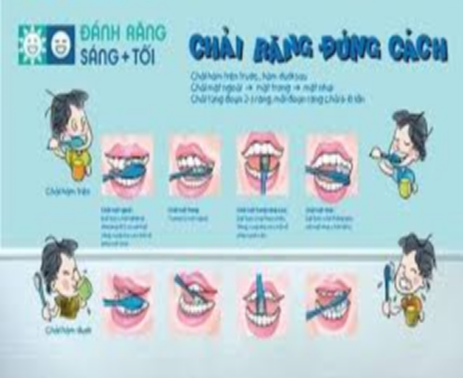 Các bước đánh răng cho trẻ mầm non Gallery 1