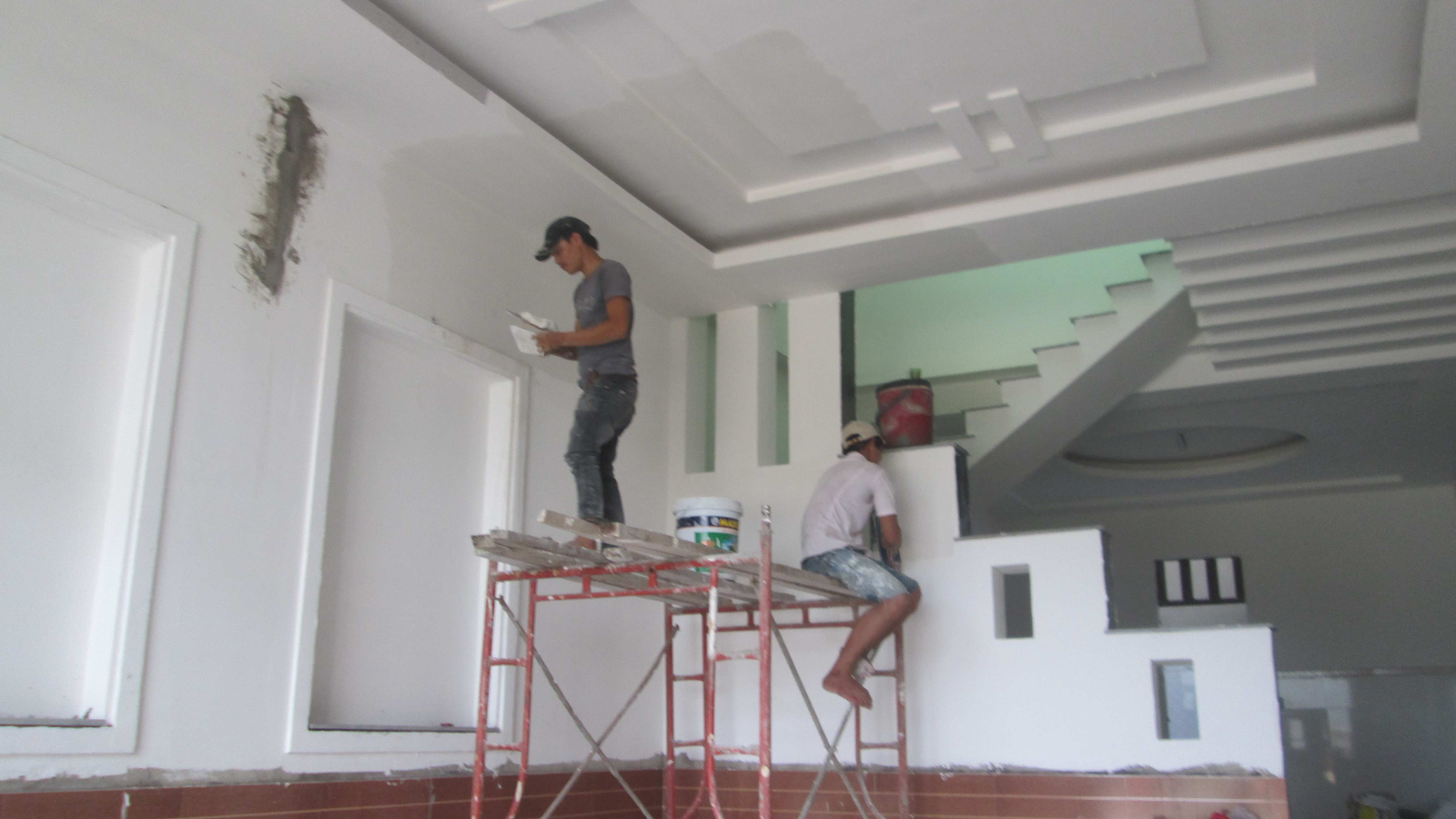 Quét vôi tường cũ: Hướng dẫn chi tiết từ A đến Z Gallery 1