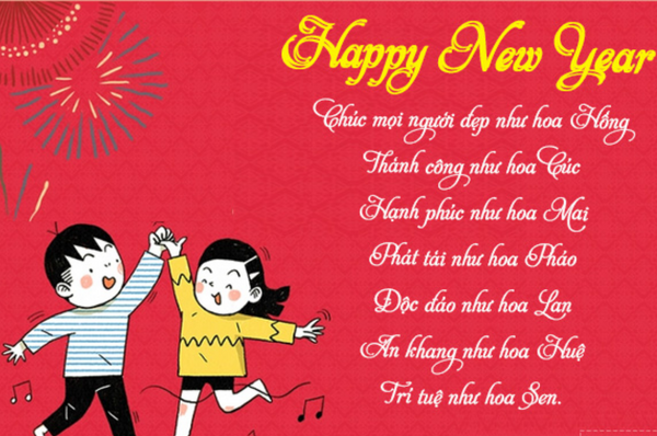 Chúc bạn thân năm mới
