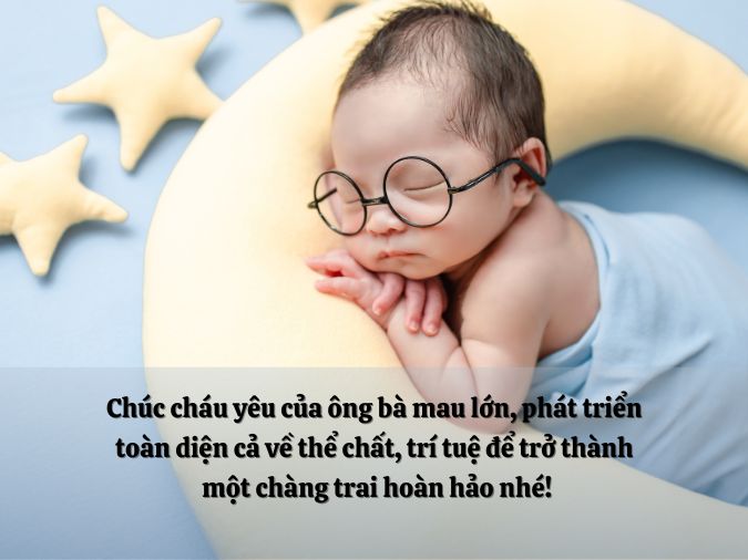 Chúc Cháu Hay Ăn Chóng Lớn