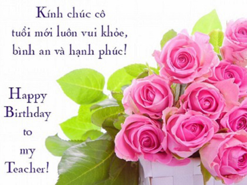 Chúc Cô Sinh Nhật Vui Vẻ Gallery 2