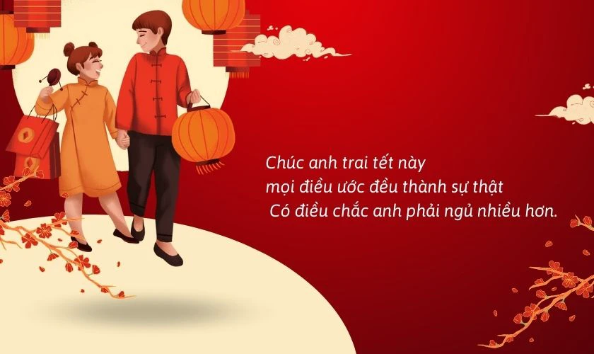 Chúc mừng năm mới anh trai