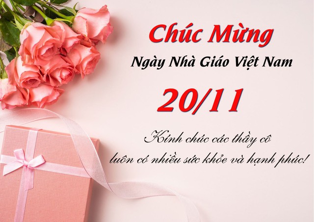 Chúc mừng Ngày Nhà giáo Việt Nam 2023