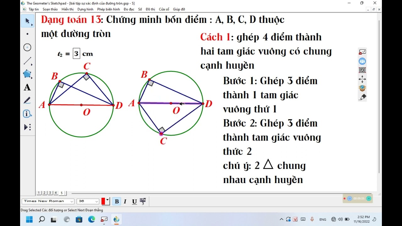 Chứng minh 4 điểm thuộc đường tròn Gallery 2