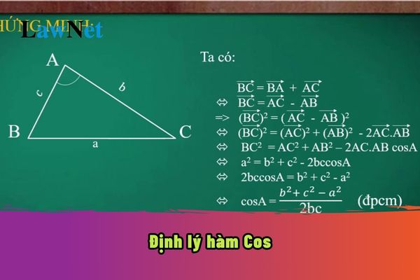 Chứng minh Định lý Cosin lớp 9 Gallery 2