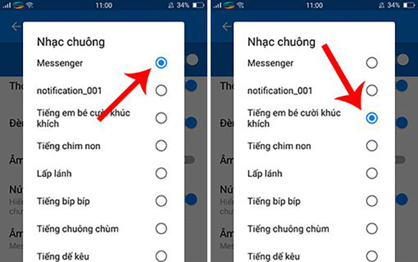 Chuông Nhắn Tin Messenger: Thay Đổi và Tùy Chỉnh Âm Thanh Thông Báo