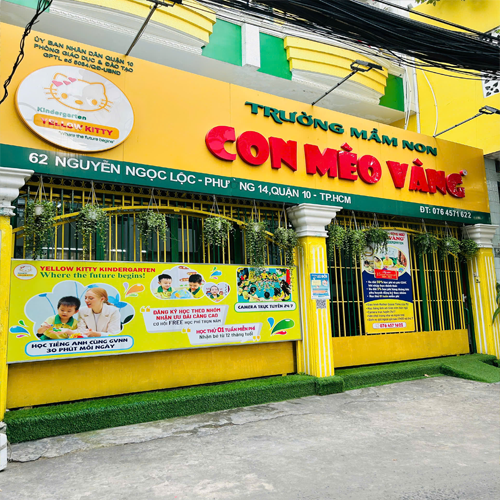 Trường Mầm Non Con Mèo Vàng - Nơi Nuôi Dưỡng Tương Lai Bé Yêu Gallery 1