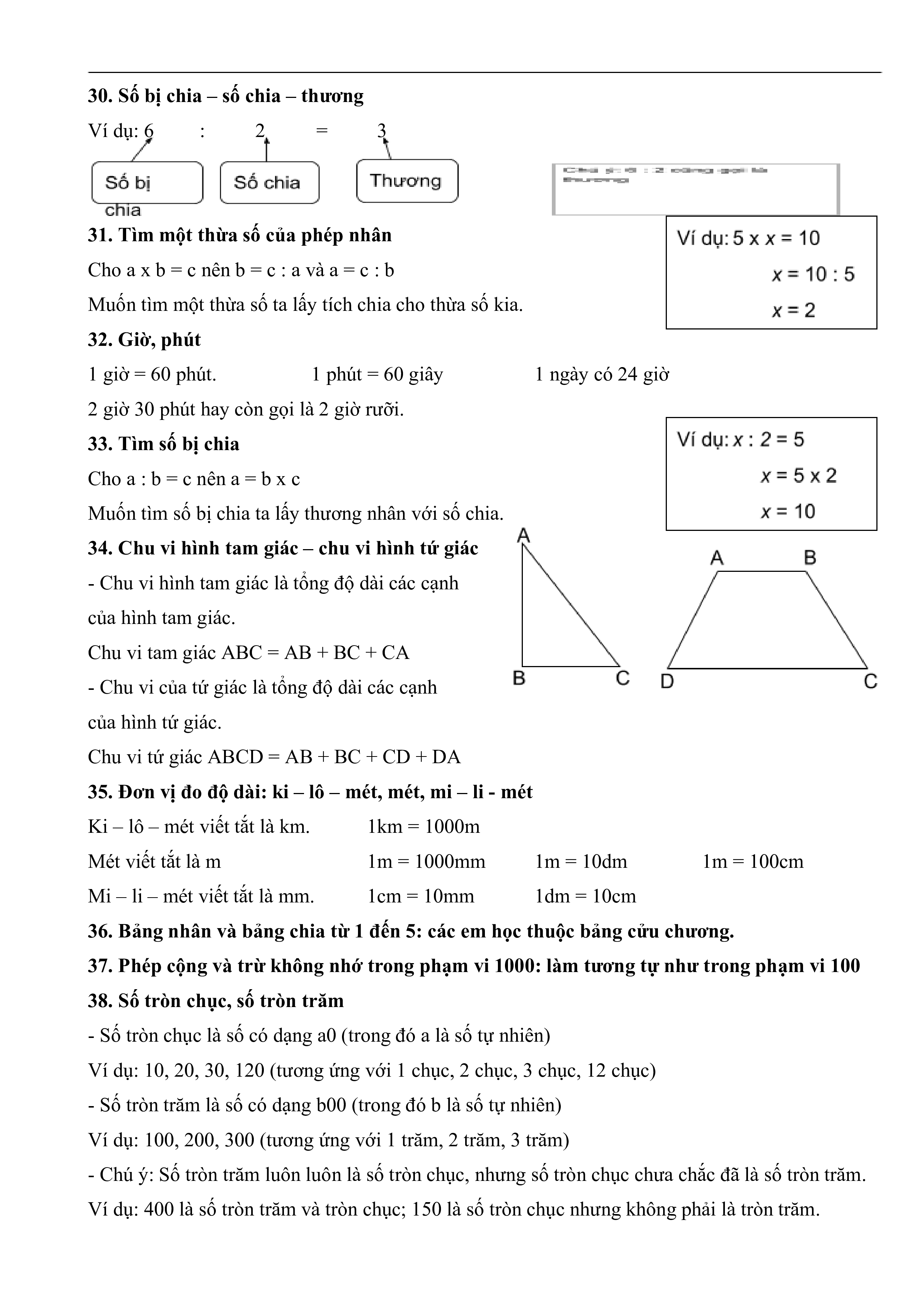 Chương trình học Toán lớp 2 Gallery 2