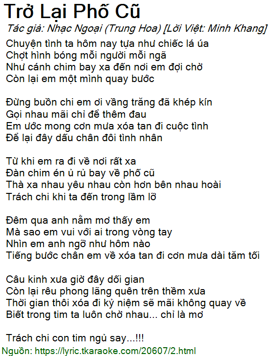 Chuyện tình ta giờ đây tựa như chiếc lá úa
