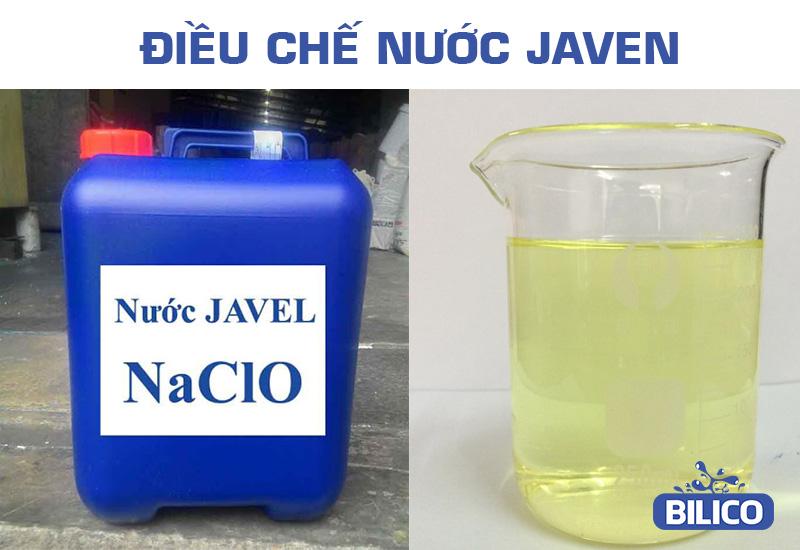 Cl2 ra nước Javen