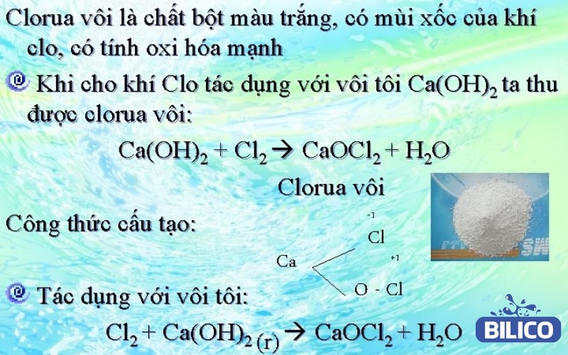 Clorua vôi ra Cl2: Phản ứng, Điều kiện và Ứng dụng