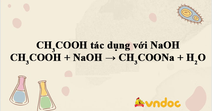 CH3COOH tác dụng với NaOH Gallery 2