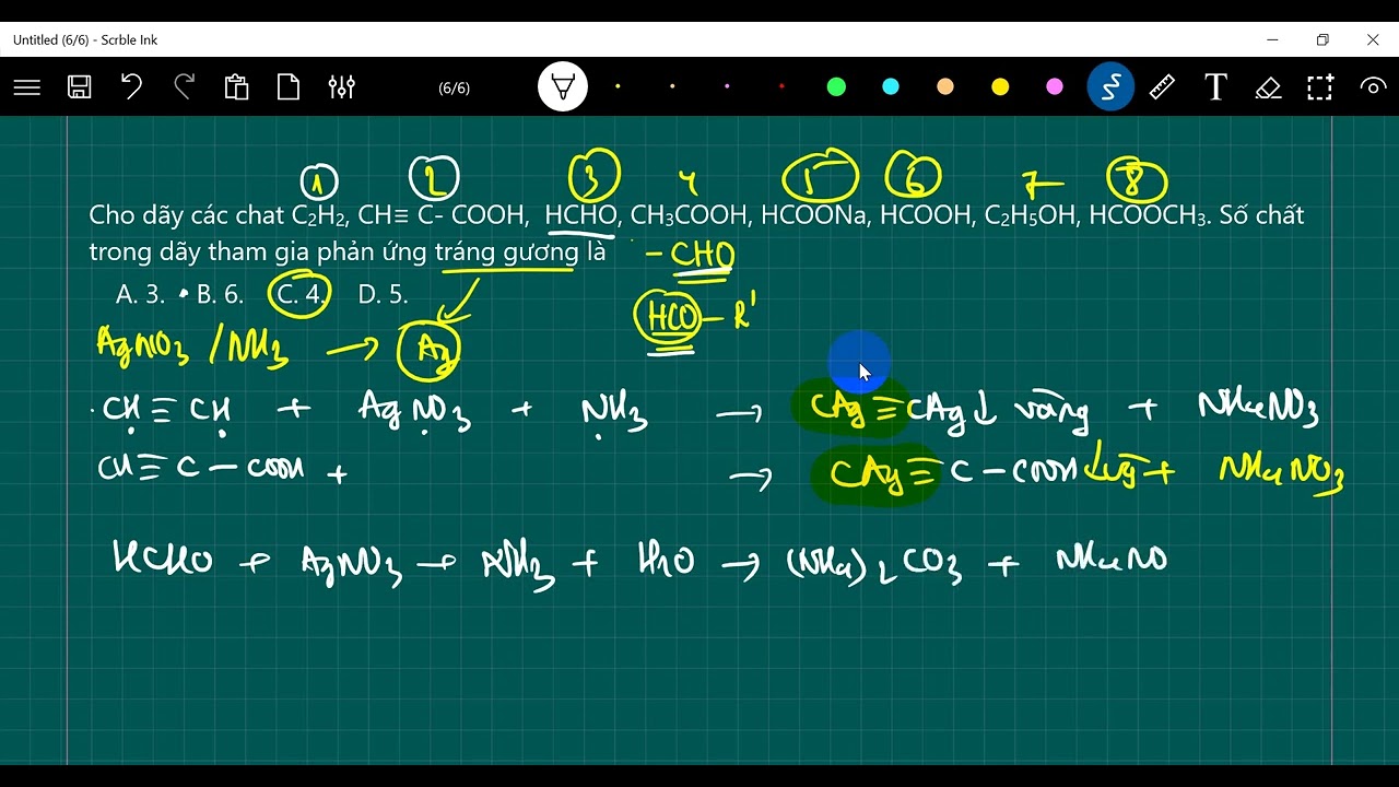 HCOOC2H5 + AgNO3 + NH3: Phản ứng tráng gương của ethyl formate Gallery 1